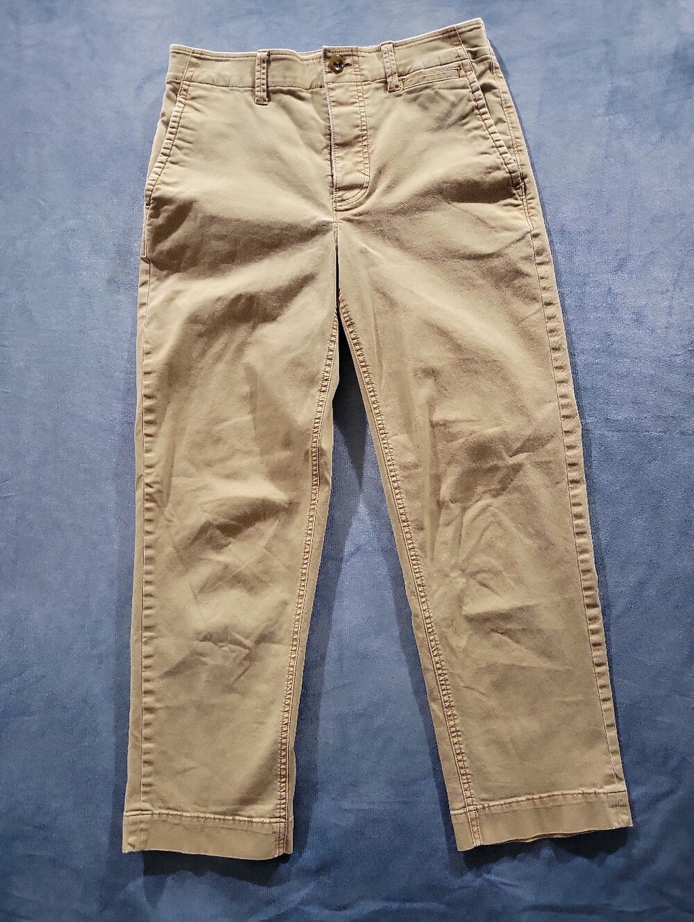 Everlane Women Khaki Tan Straight Leg Chino Pants High Rise Size 4 PP611965196